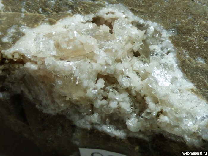 Фотография минерала Доломит, Барит. Уваровичская диатрема.