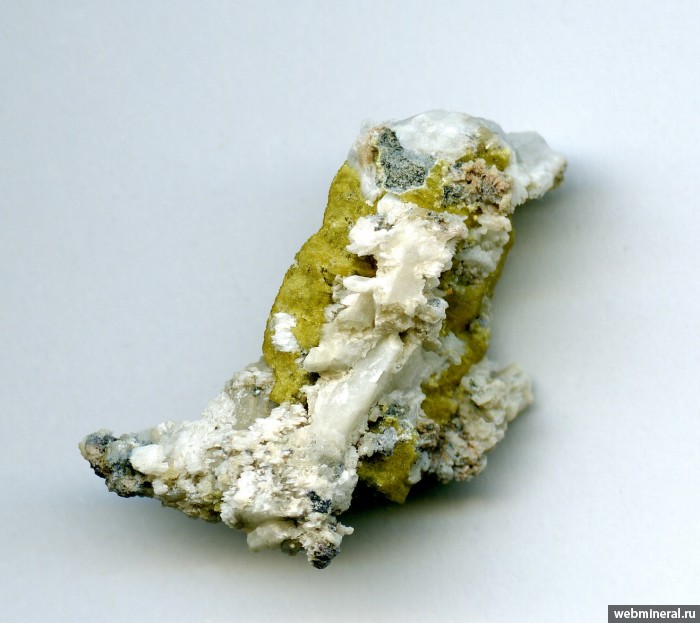  -(YCe), , . Poudrette quarry, Mont Saint-Hilaire, Quebec.