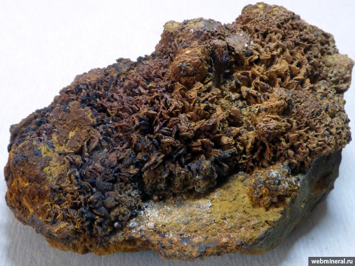 Фотография минерала Дельвоксит. Северное месторождение.