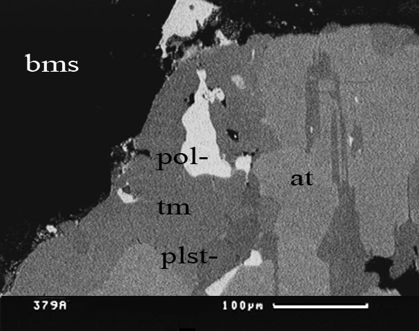   , , -I, , . Atok mine, 30 miles SE of Pietersburg, Eastern limb, Merensky Reef, Bushveld Complex, Limpopo Province.